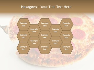 Peperoni Lunch Melted PowerPoint Template