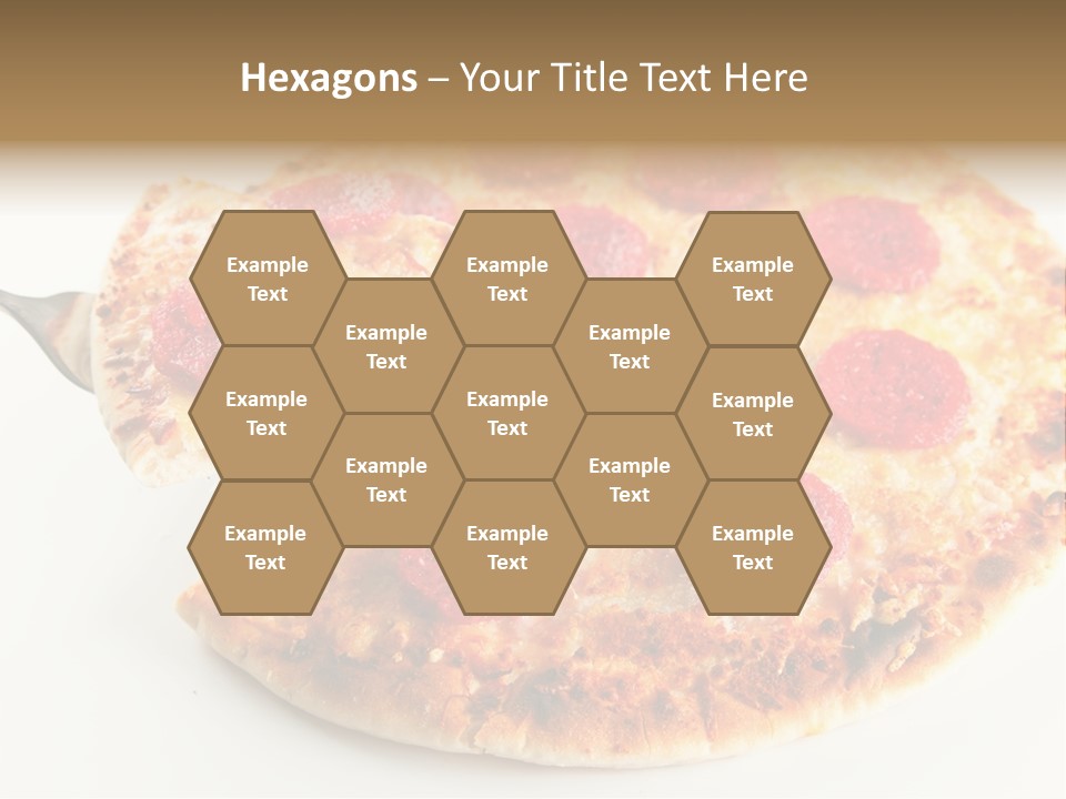 Peperoni Lunch Melted PowerPoint Template