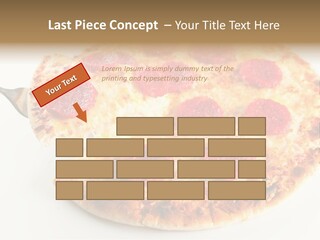 Peperoni Lunch Melted PowerPoint Template