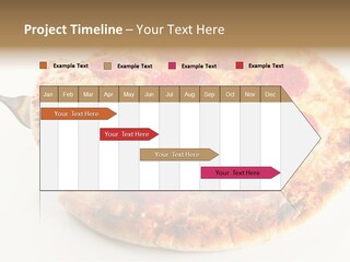 Peperoni Lunch Melted PowerPoint Template