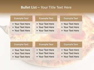 Peperoni Lunch Melted PowerPoint Template