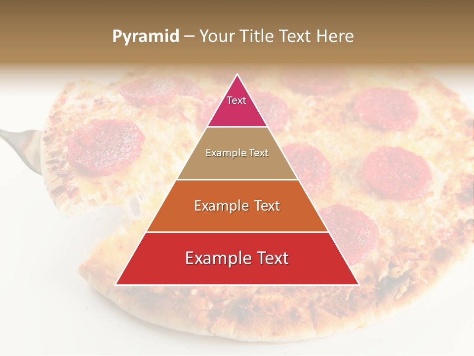 Peperoni Lunch Melted PowerPoint Template