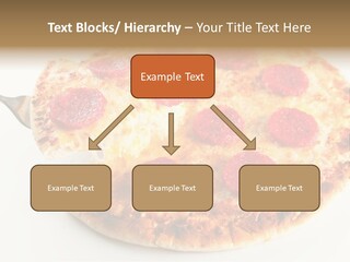 Peperoni Lunch Melted PowerPoint Template