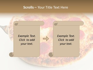Peperoni Lunch Melted PowerPoint Template
