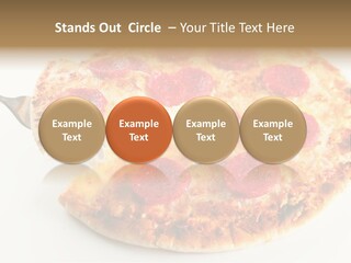 Peperoni Lunch Melted PowerPoint Template