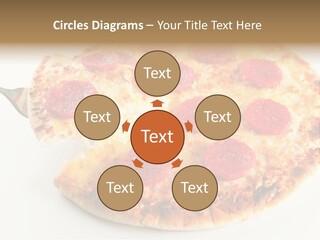 Peperoni Lunch Melted PowerPoint Template