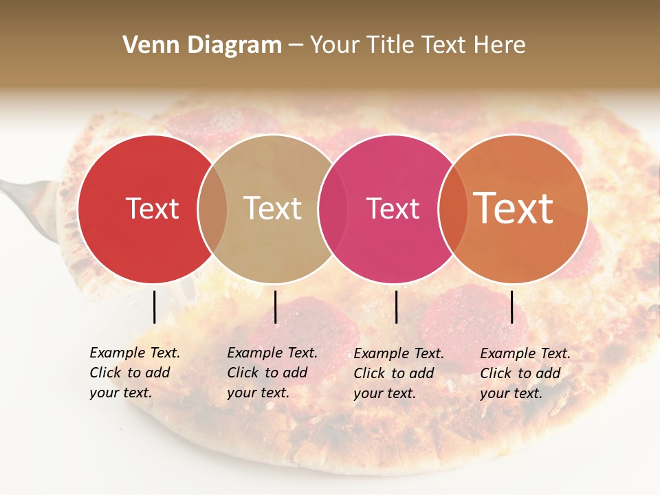 Peperoni Lunch Melted PowerPoint Template