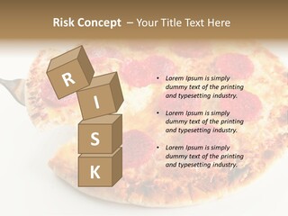 Peperoni Lunch Melted PowerPoint Template