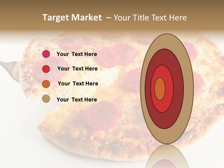 Peperoni Lunch Melted PowerPoint Template