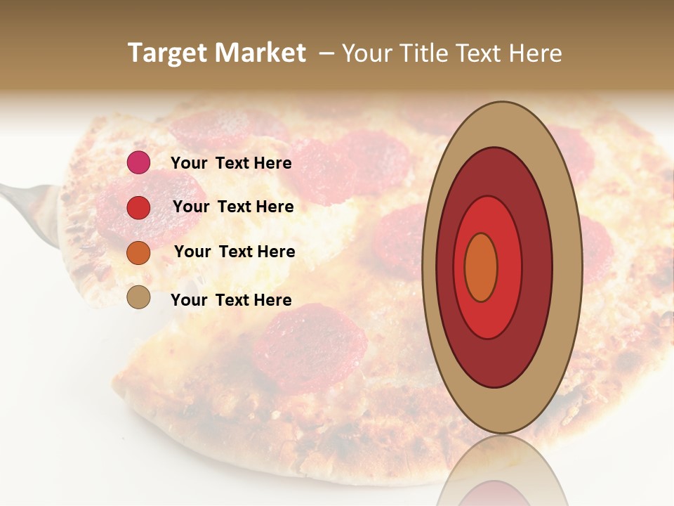 Peperoni Lunch Melted PowerPoint Template