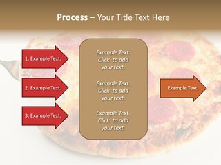 Peperoni Lunch Melted PowerPoint Template