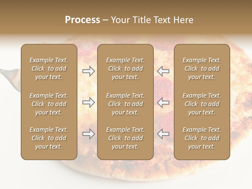 Peperoni Lunch Melted PowerPoint Template