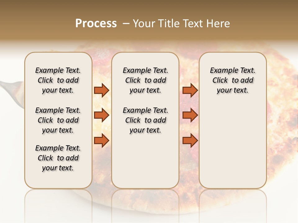 Peperoni Lunch Melted PowerPoint Template