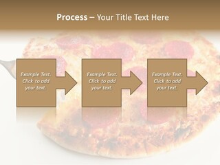 Peperoni Lunch Melted PowerPoint Template