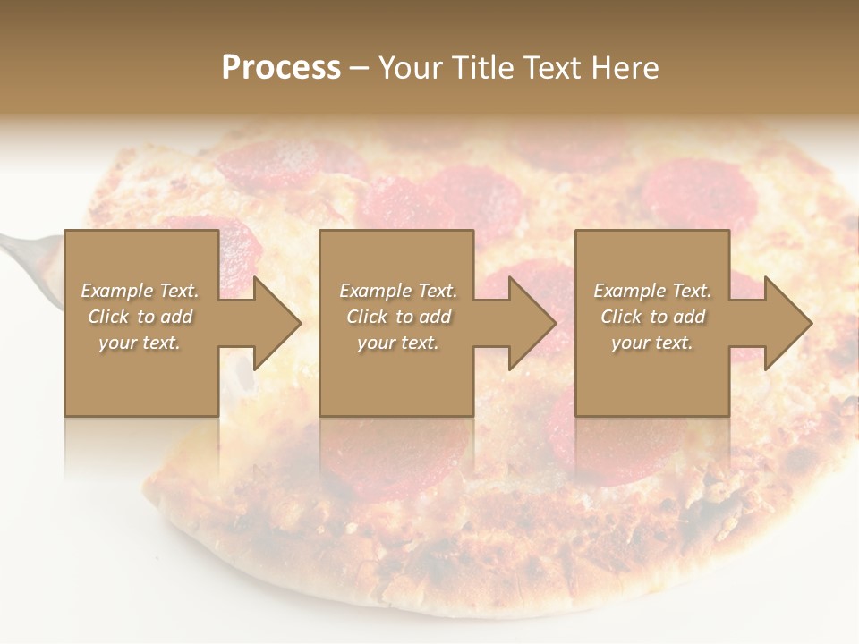 Peperoni Lunch Melted PowerPoint Template