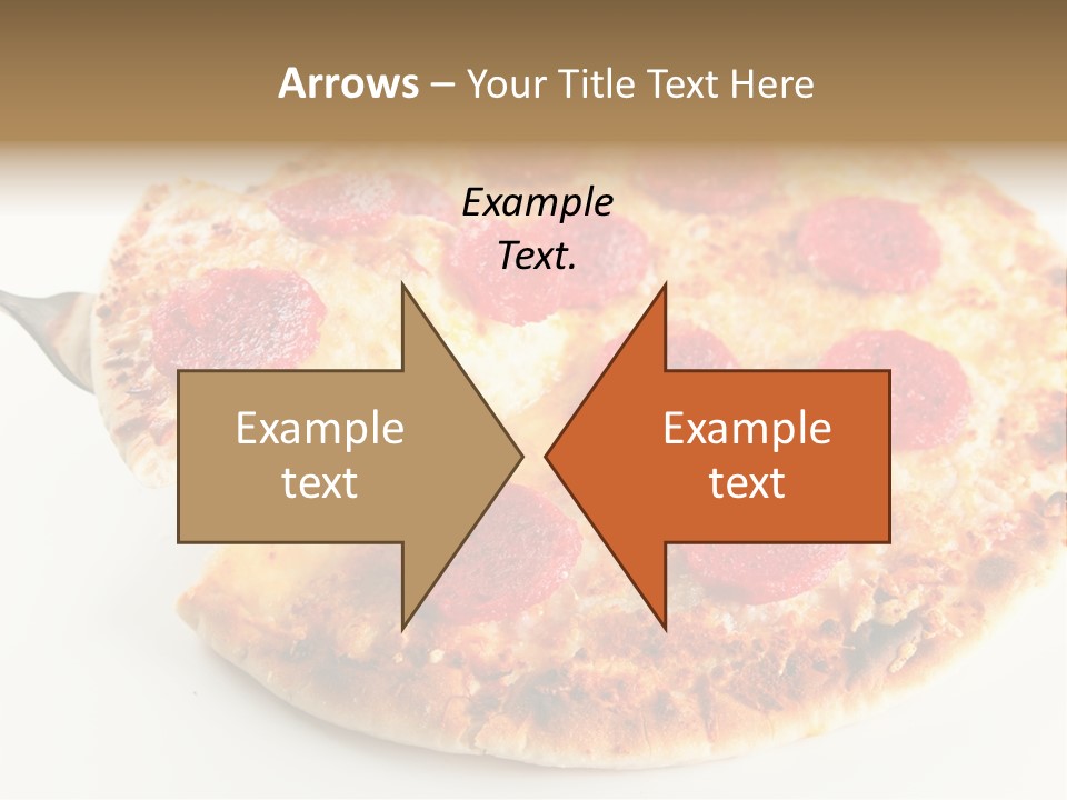 Peperoni Lunch Melted PowerPoint Template