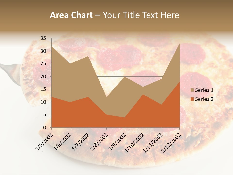 Peperoni Lunch Melted PowerPoint Template