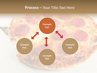 Peperoni Lunch Melted PowerPoint Template