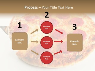 Peperoni Lunch Melted PowerPoint Template
