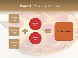 Peperoni Lunch Melted PowerPoint Template