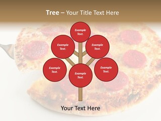Peperoni Lunch Melted PowerPoint Template