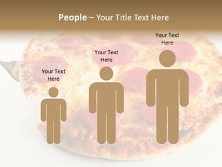 Peperoni Lunch Melted PowerPoint Template