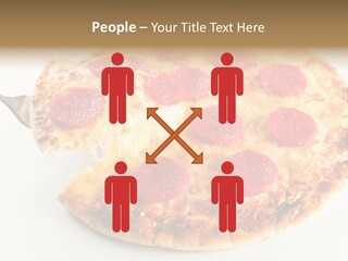 Peperoni Lunch Melted PowerPoint Template