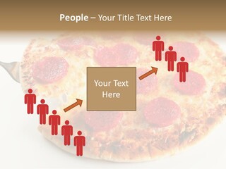 Peperoni Lunch Melted PowerPoint Template