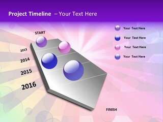 Concert Illustration Yellow PowerPoint Template