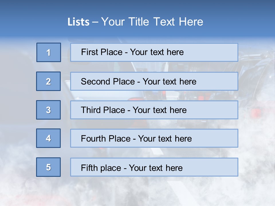 Stop Restriction Oxygen PowerPoint Template