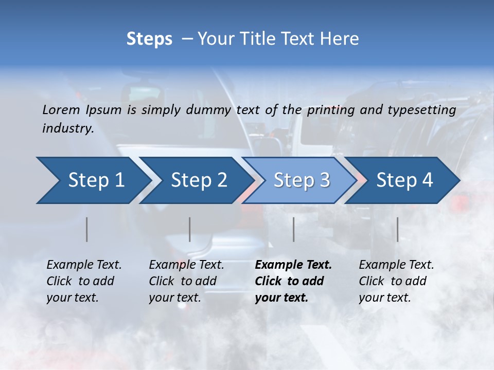 Stop Restriction Oxygen PowerPoint Template