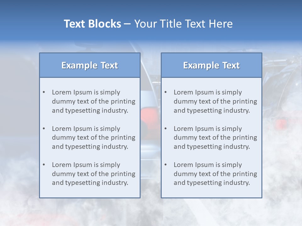 Stop Restriction Oxygen PowerPoint Template
