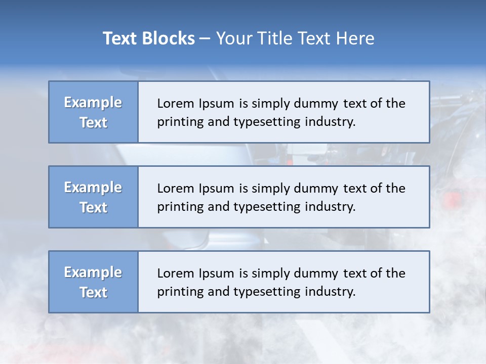 Stop Restriction Oxygen PowerPoint Template
