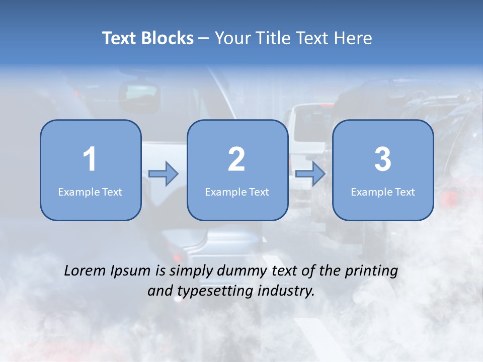 Stop Restriction Oxygen PowerPoint Template
