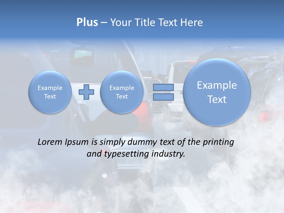 Stop Restriction Oxygen PowerPoint Template
