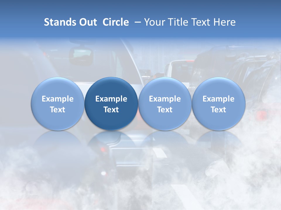 Stop Restriction Oxygen PowerPoint Template