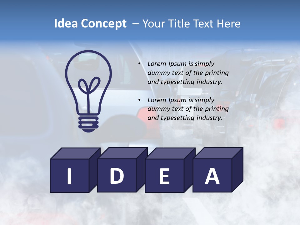 Stop Restriction Oxygen PowerPoint Template