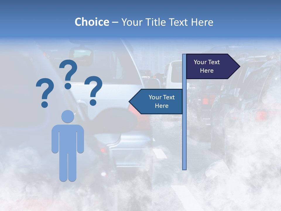 Stop Restriction Oxygen PowerPoint Template