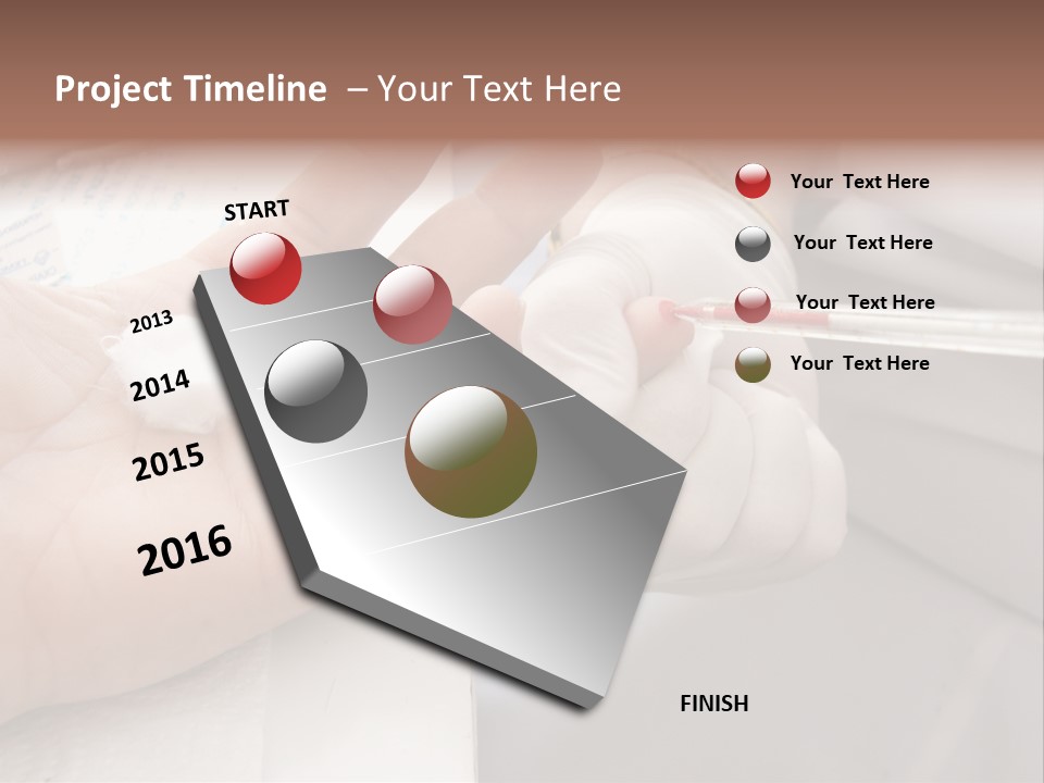 Virus Technology Measure PowerPoint Template