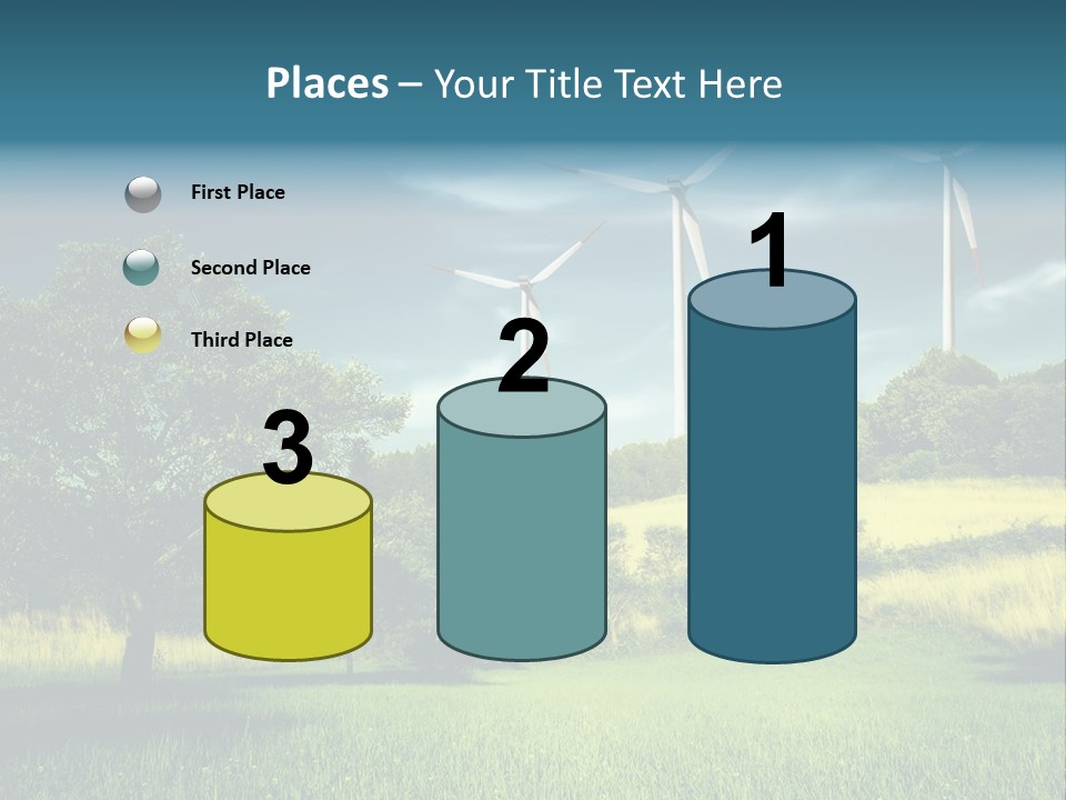 Rotor Electric Field PowerPoint Template