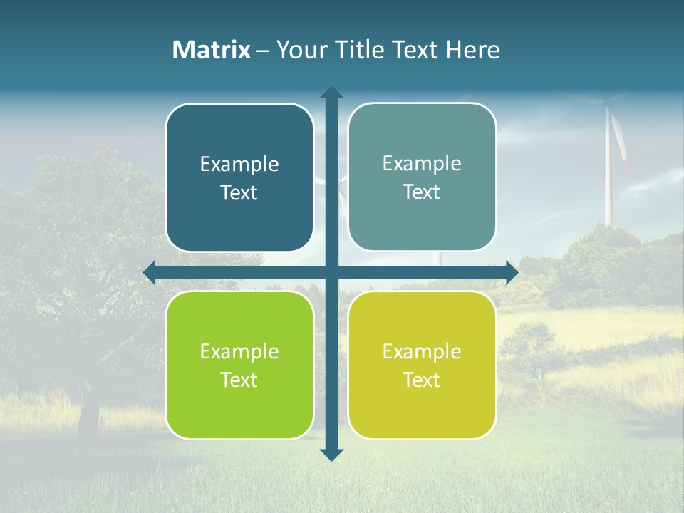 Rotor Electric Field PowerPoint Template