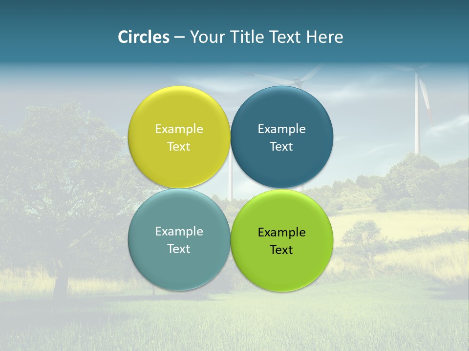 Rotor Electric Field PowerPoint Template