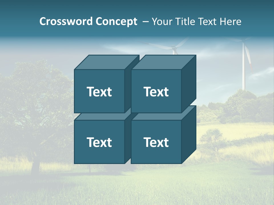 Rotor Electric Field PowerPoint Template