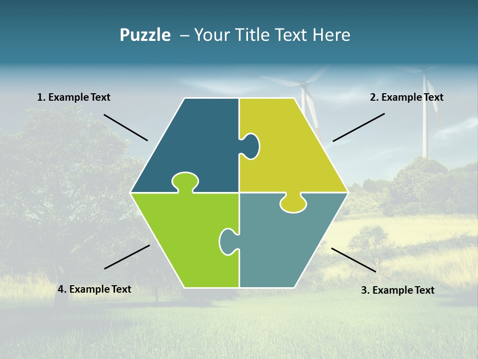 Rotor Electric Field PowerPoint Template