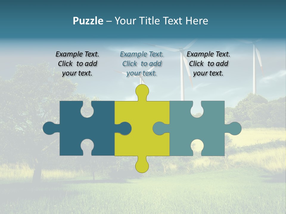 Rotor Electric Field PowerPoint Template