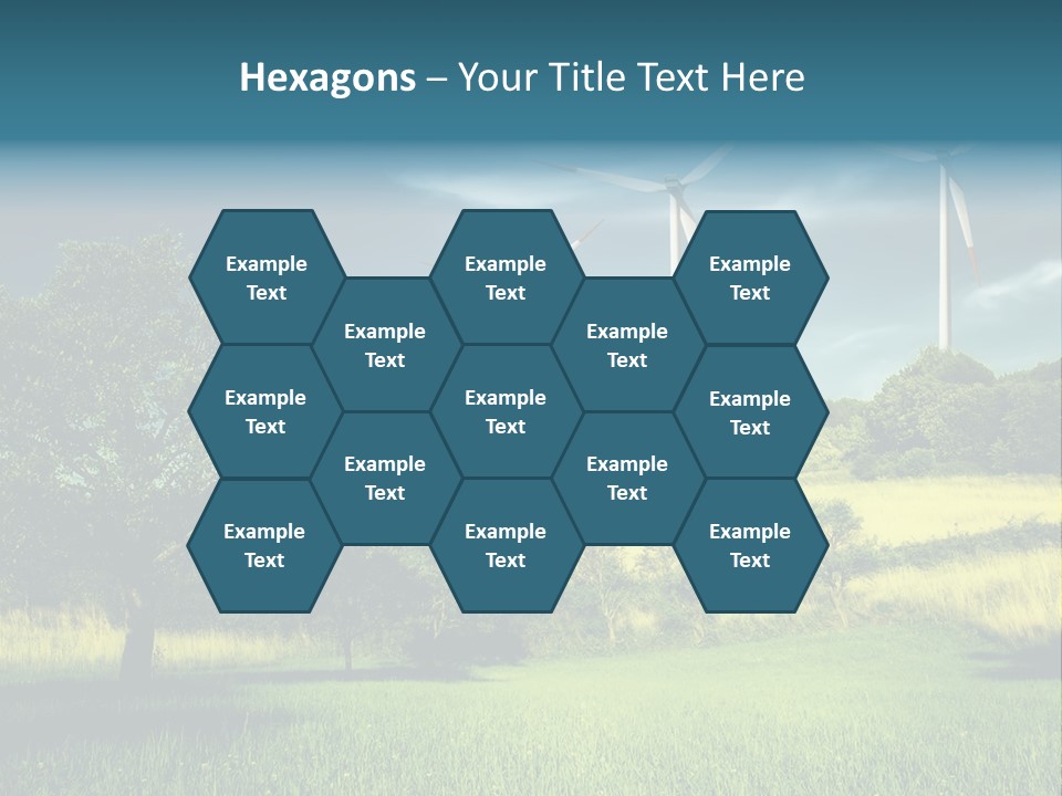 Rotor Electric Field PowerPoint Template