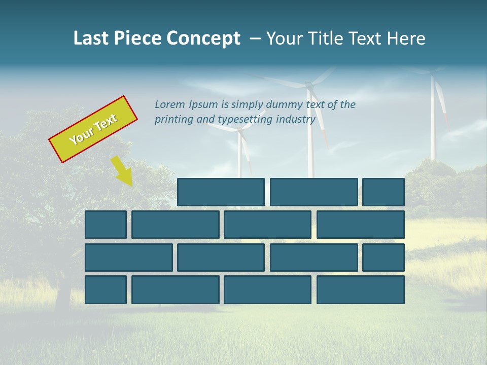 Rotor Electric Field PowerPoint Template