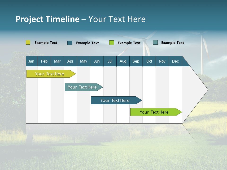 Rotor Electric Field PowerPoint Template
