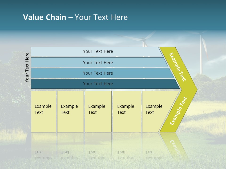 Rotor Electric Field PowerPoint Template