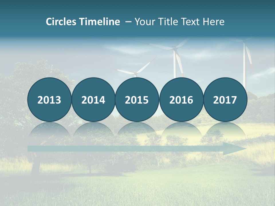 Rotor Electric Field PowerPoint Template